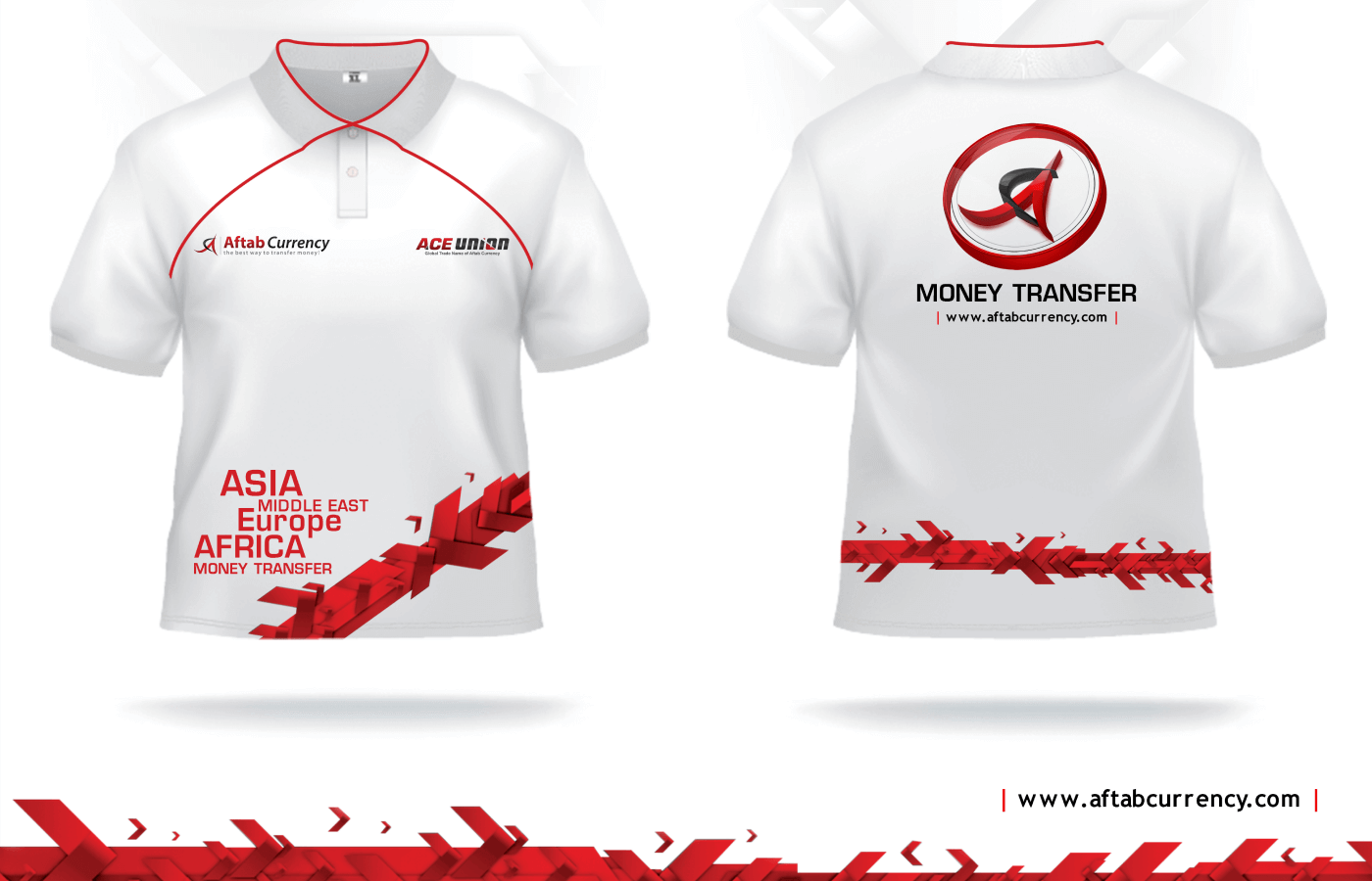 Shirts for Aftab Currency Exchange - ACE Money Transfer in United Kingdom