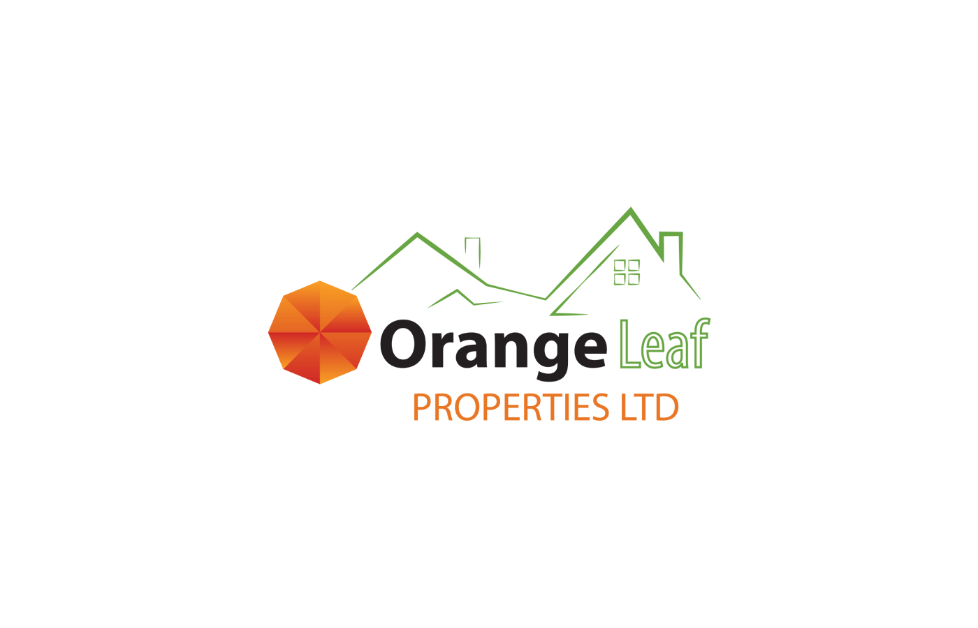 Logo for Orange Leaf Properties in United Kingdom