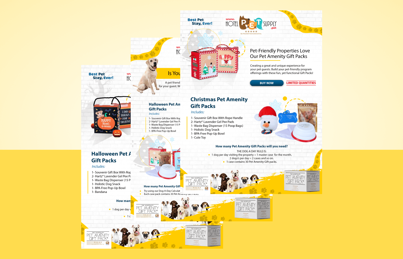 Brochure for Hotel Pet Supply in United States