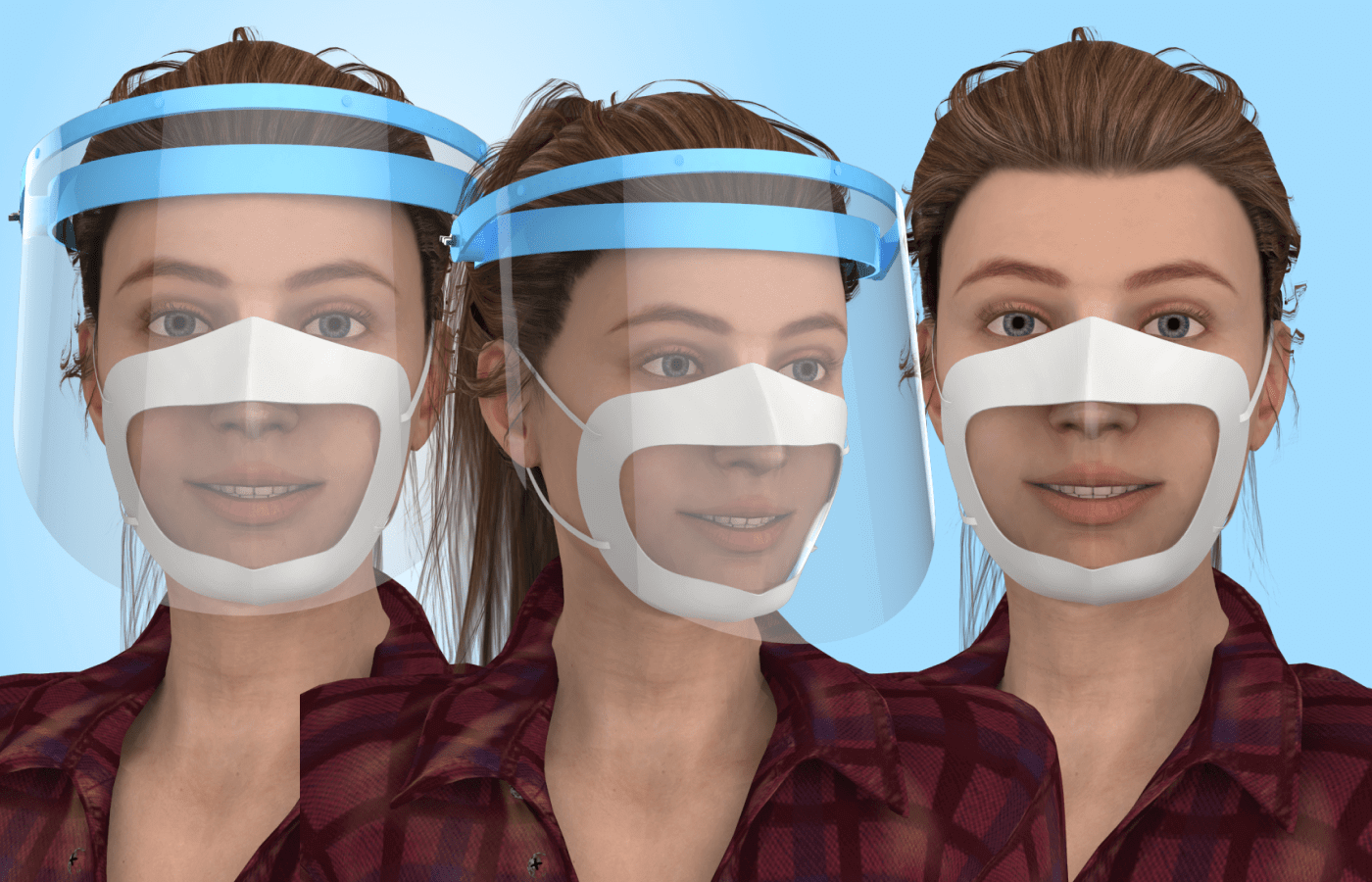 3d mockup for ClearChoicePPE in United States