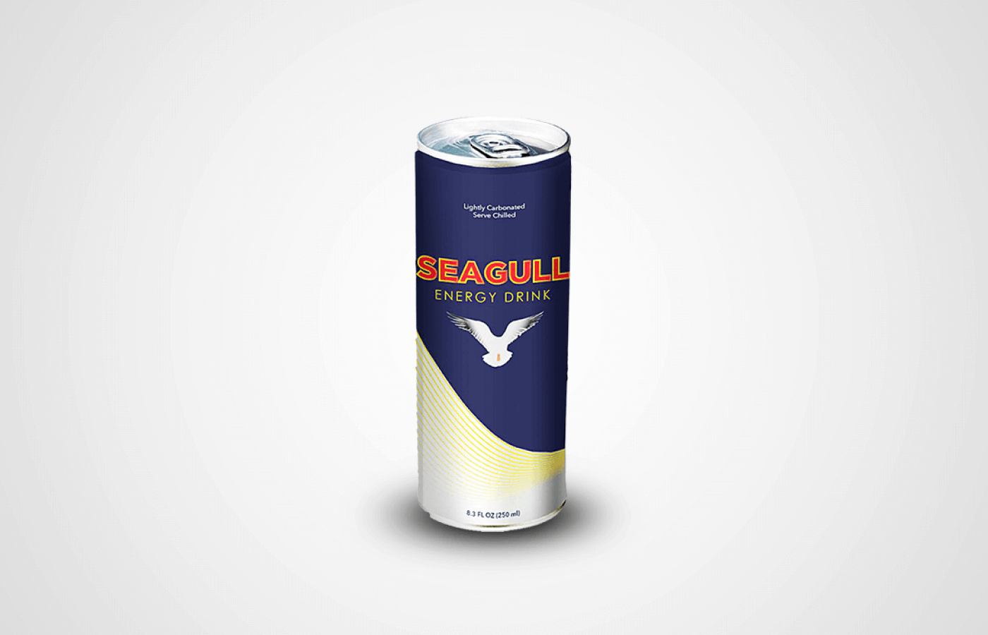Packages for Seagull Energy Drink in United Kingdom