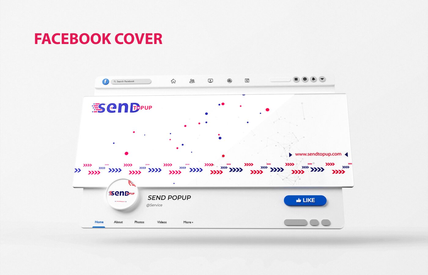 Social media branding for Send Topup in United Kingdom