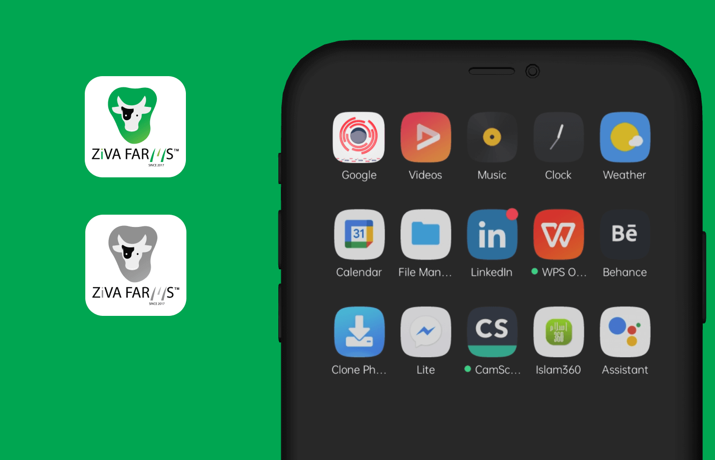 Mobile app for ZIVA Farms in Pakistan